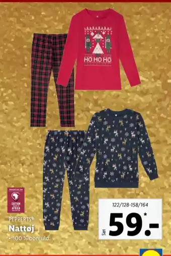 Lidl Pepperts nattøj tilbud