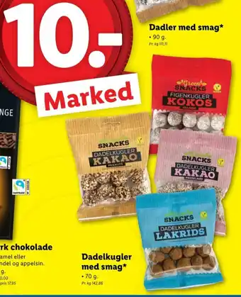 Lidl Green dates dadelkugler tilbud
