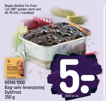 REMA 1000 Rema 1000 leverpostej tilbud