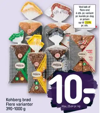 REMA 1000 Bagerens bedste rugbrød-skiver tilbud