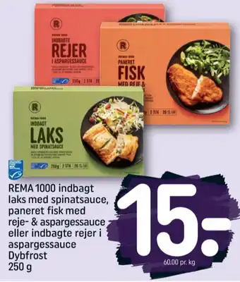 REMA 1000 Rema 1000 fisk indbagt tilbud