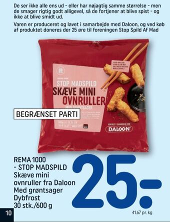 REMA 1000 Rema 1000 forårsruller tilbud
