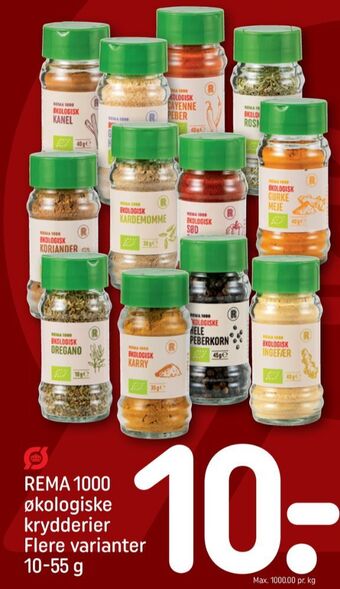 REMA 1000 Rema 1000 krydderier tilbud