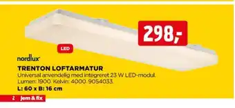 Trenton led armatur