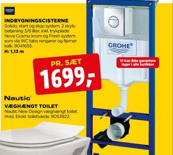 jem & fix Grohe toiletpakke tilbud