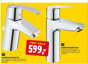 jem & fix Grohe håndvaskarmatur tilbud