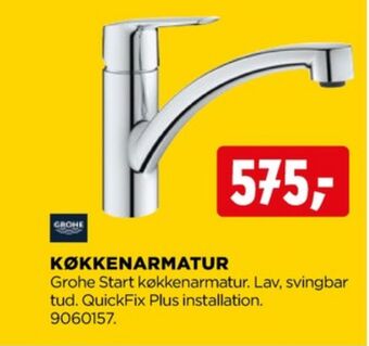 jem & fix Grohe køkkenarmatur tilbud