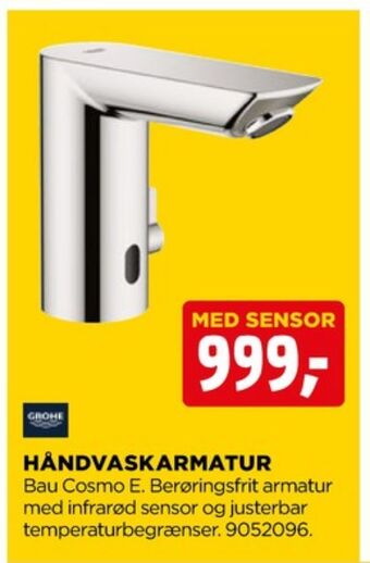 jem & fix Grohe håndvaskarmatur tilbud