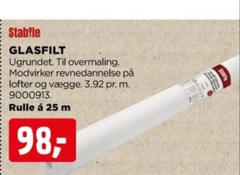 jem & fix Stabile glasfilt tilbud