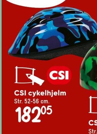 Bilka CSI Cykelhjelm tilbud