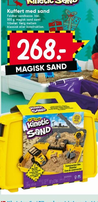 Bilka Kuffert med Sand tilbud