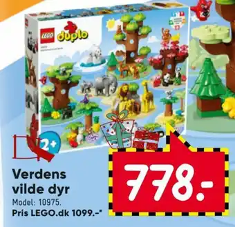 Bilka Verdens Vilde Dyr tilbud