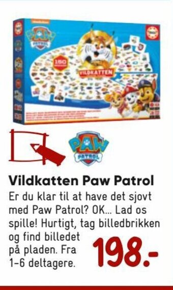 Bilka Vildkatten Paw Patrol tilbud