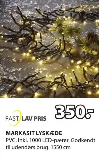 JYSK Markasit Lyskæde tilbud
