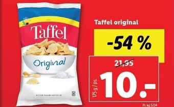 Lidl Taffel Original tilbud