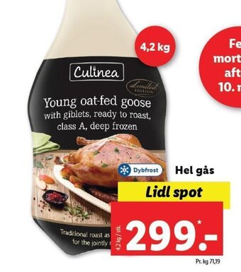 Lidl Hel Gås tilbud