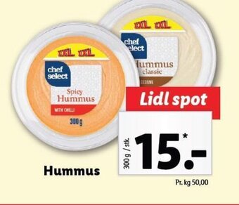 Lidl Hummus tilbud
