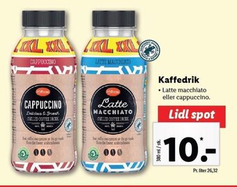 Lidl Kaffedrik tilbud
