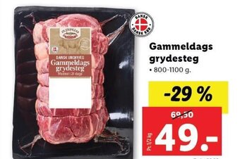 Lidl Gammeldags Grydesteg tilbud