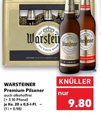 Kaufland Warsteiner Premium Pilsener tilbud