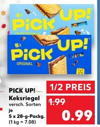 Kaufland Pick-Up Keksriegel tilbud