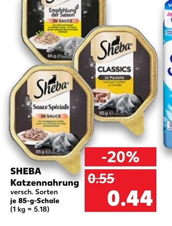 Sheba Katzennahrung
