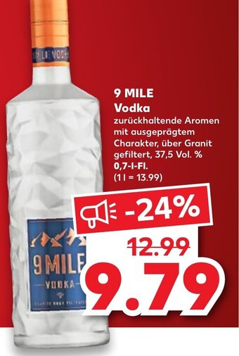Kaufland DE 9 Mile Vodka tilbud