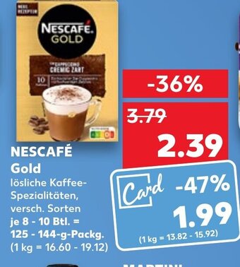 Kaufland Nescafé Gold tilbud