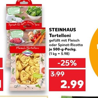 Kaufland Steinhaus Tortelloni tilbud