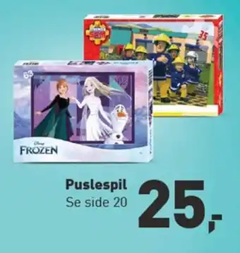 ALDI Puslespil tilbud