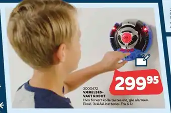 Værelsesvagt robot
