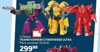 Legekæden Transformers cyberverse ultra tilbud