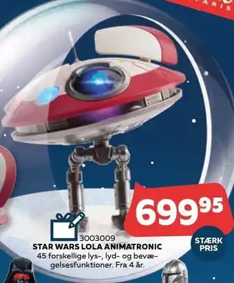 Legekæden Star wars lola animatronic tilbud