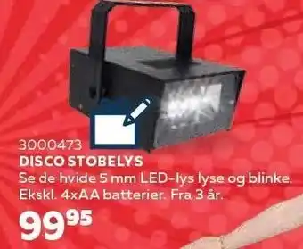 Disco stobelys