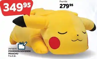 Legekæden Pokemon sovende pikachu tilbud