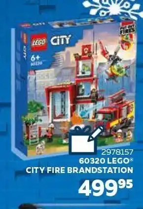 Legekæden Lego city fire brandstation tilbud