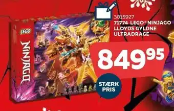 Legekæden Lego ninjago lloyds gyldne ultradrage tilbud