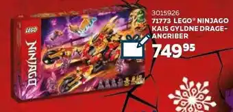 Legekæden Lego ninjago kais gyldne drageangriber tilbud