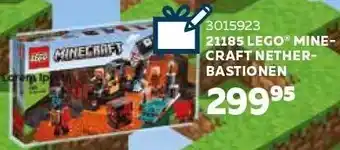 Legekæden Lego minecraft netherbastionen tilbud