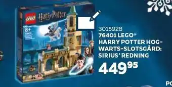 Legekæden Harry potter hogwarts-slotsgård tilbud