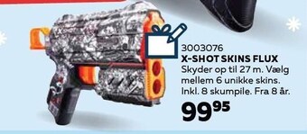 Legekæden X-shot skins flux tilbud