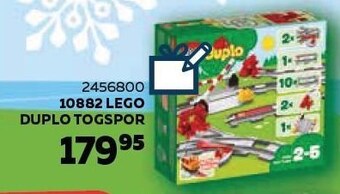 Legekæden Lego duplo togspor tilbud