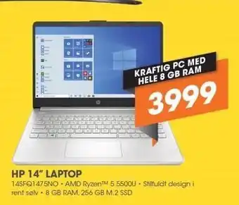 Expert Hp 14" laptop tilbud