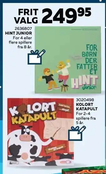 Hint junior el. kolort katapult