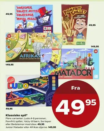 Kvickly Klassiske spil tilbud