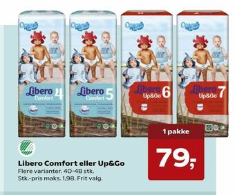 Kvickly Libero Comfort eller Up&Go tilbud