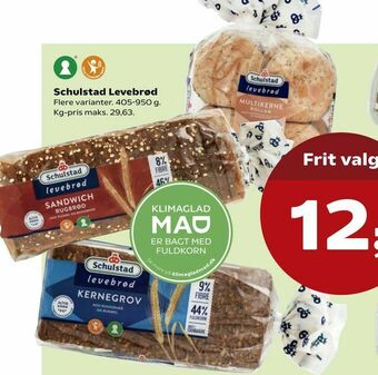 Kvickly Schulstad Levebrød tilbud
