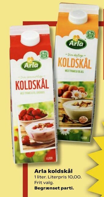 Kvickly Arla koldskål tilbud