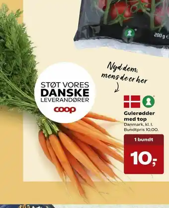 Kvickly Gulerødder med top tilbud