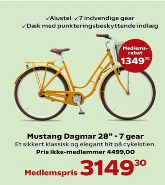 Kvickly Mustang Dagmar 28" - 7 gear tilbud